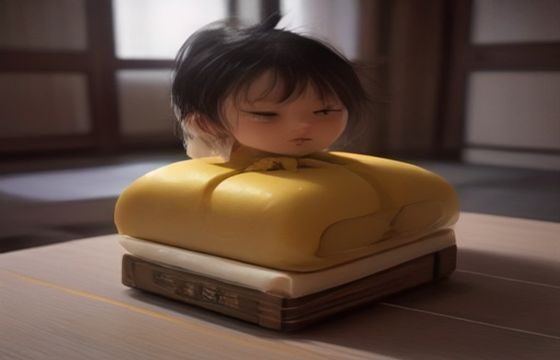 动感小站小玲内容风格展示，画面明亮温馨，主播以轻松姿态与观众互动，背景为柔和暖色调演播环境